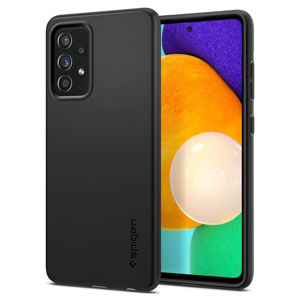 Spigen Samsung Galaxy A52 / A52 5G / A52s 5G Thin Fit Σκληρή Θήκη - Black