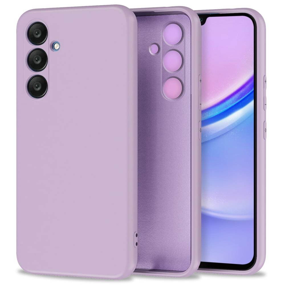 Tech - Protect Samsung Galaxy A15 4G / A15 5G Icon Θήκη Σιλικόνης Rubber TPU - Violet