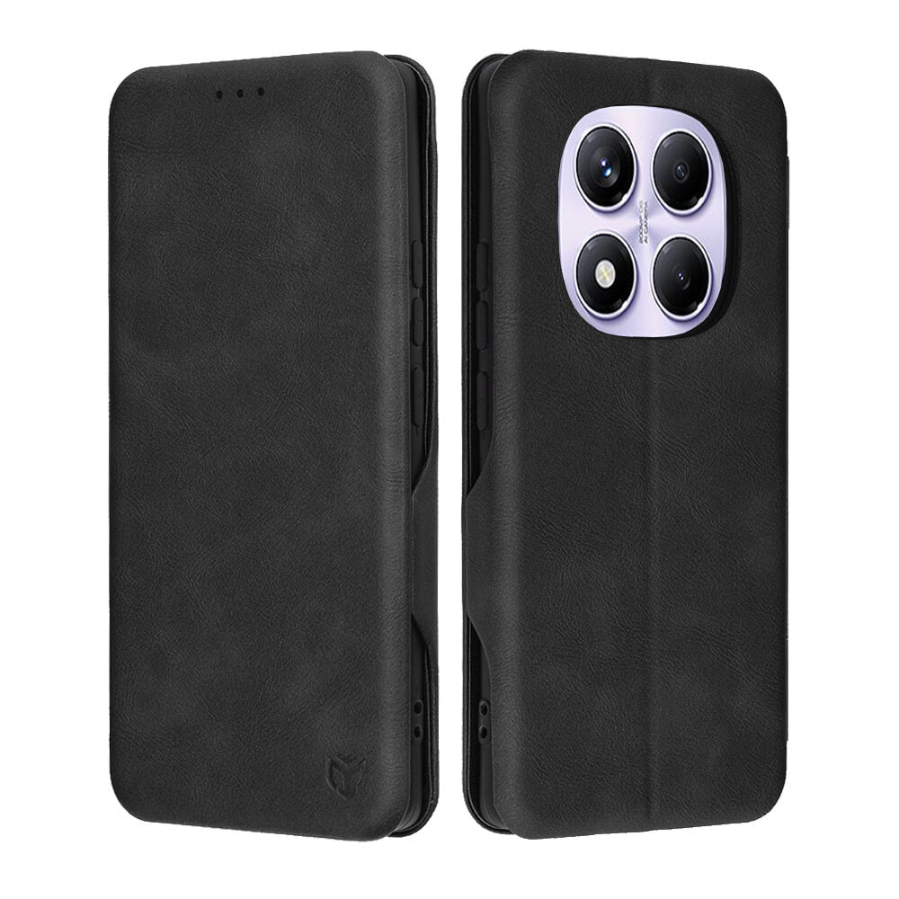 Techsuit Xiaomi Redmi Note 14 Pro 4G - Safe Wallet Plus - Θήκη Βιβλίο - Black
