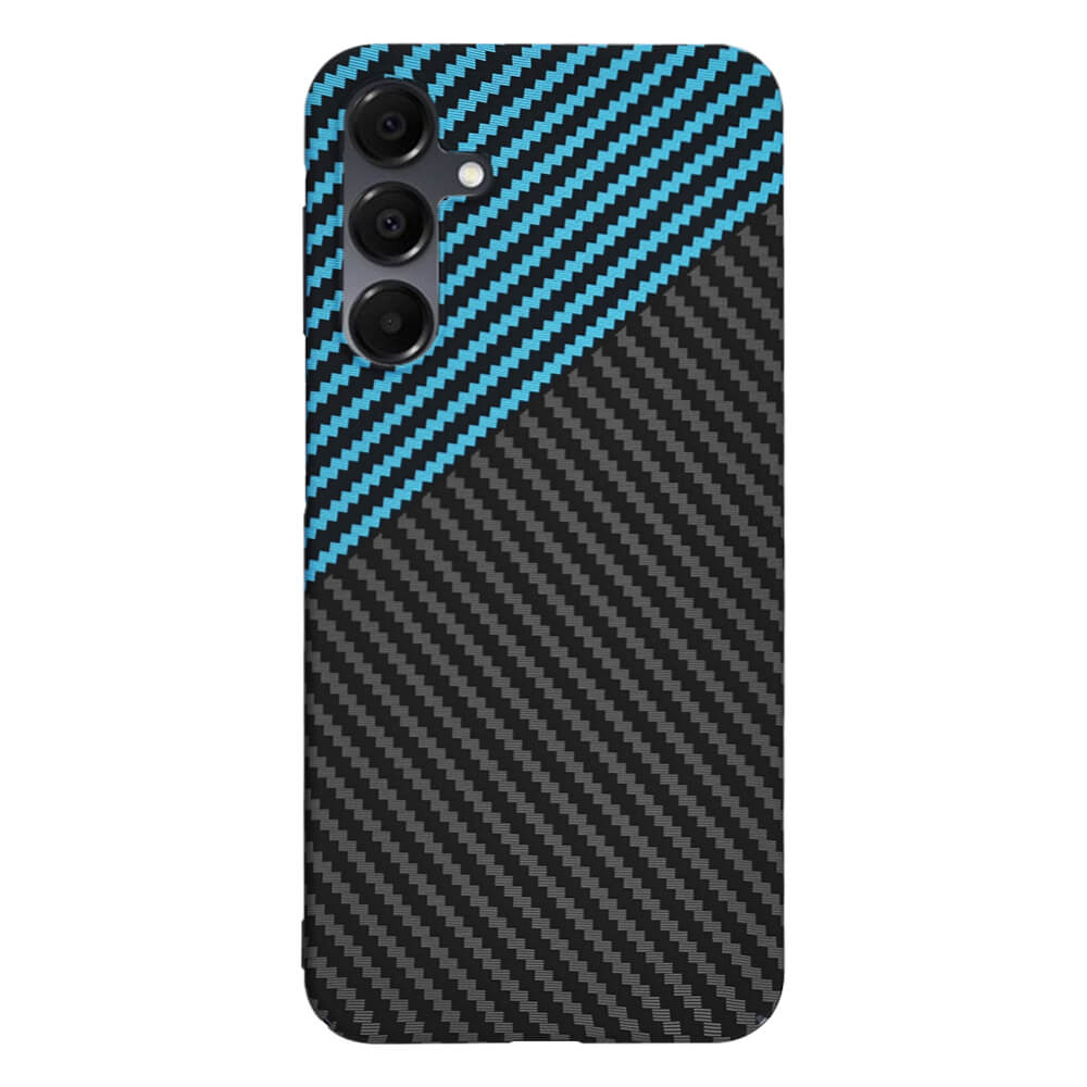 Techsuit Samsung Galaxy A16 4G / A16 5G Σκληρή Θήκη Carbonite FiberShell - Blue Pulse