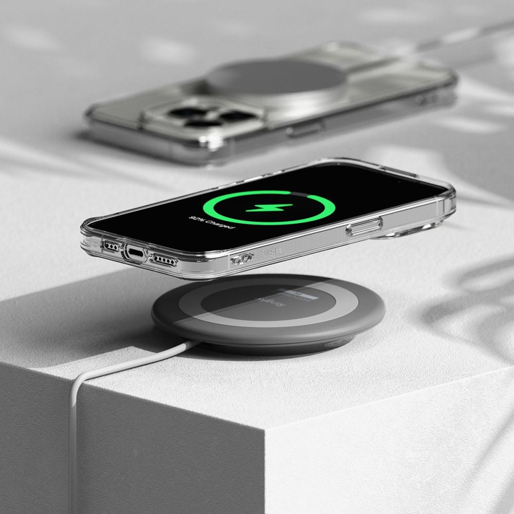 Ringke iPhone 15 Pro Max Fusion Σκληρή Θήκη με Πλαίσιο Σιλικόνης - Διάφανη