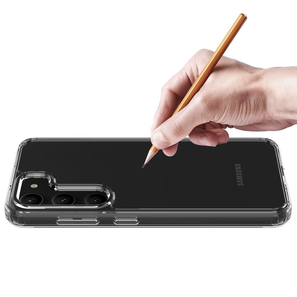 Tech - Protect Samsung Galaxy S23+ Flexair Hybrid Σκληρή Θήκη με Πλαίσιο Σιλικόνης - Διάφανη
