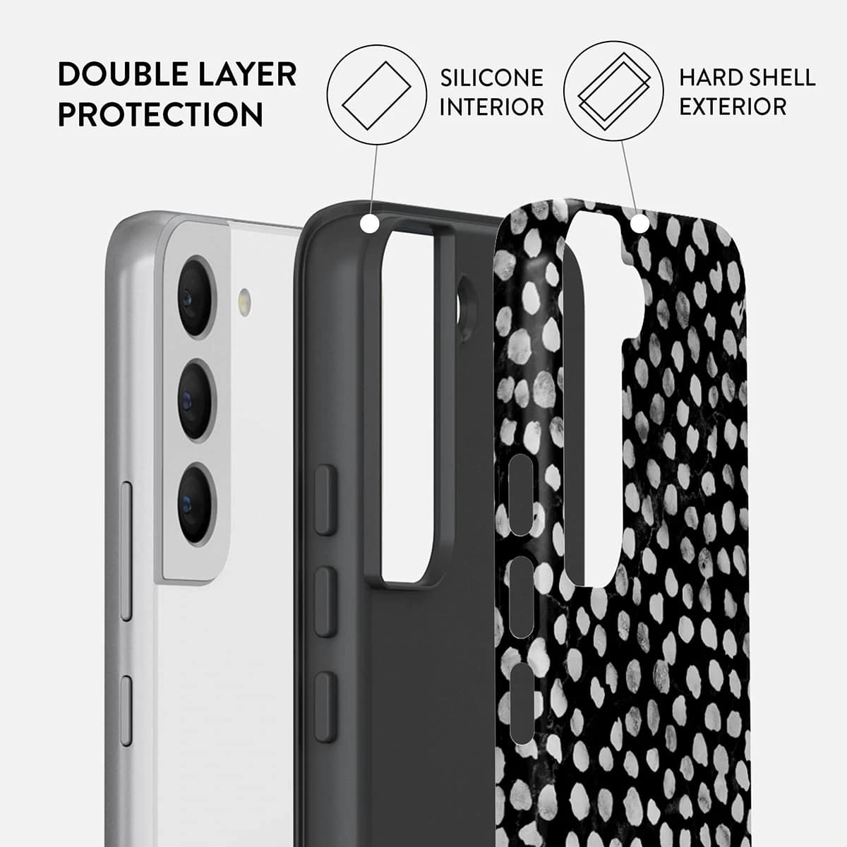 Burga Samsung Galaxy S22 Plus Fashion Tough Σκληρή Θήκη - Night Sky