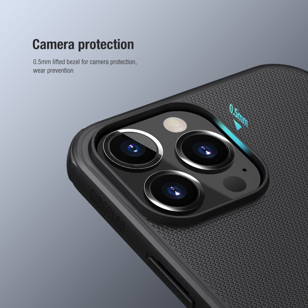 Nillkin iPhone 13 Pro Super Frosted Shield Rugged Σκληρή Θήκη - Black