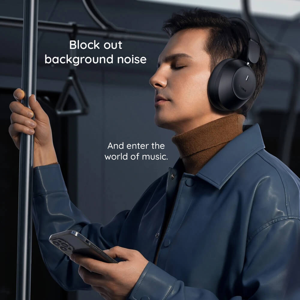 Baseus Bass 35 Max Ασύρματα Ακουστικά - Bluetooth 5.3 - Twilight Grey