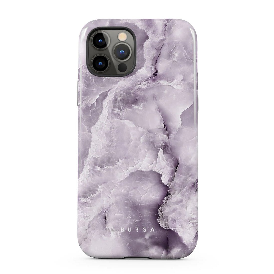 Burga iPhone 12 Pro Max Fashion Tough Σκληρή Θήκη - Black Currant