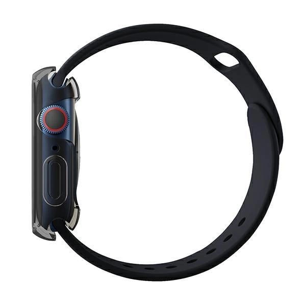 Uniq Θήκη Apple Watch 7 / 8 / 9 - 41 mm Garde Hybrid 360 - Smoked Grey
