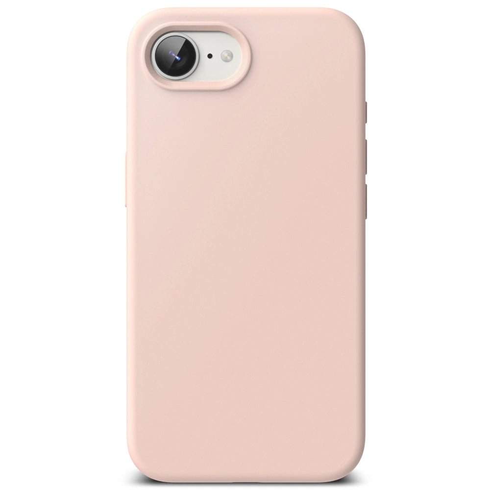 Ringke iPhone 16e Silicone Magnetic MagSafe Case Θήκη Σιλικόνης με MagSafe - Pink Sand