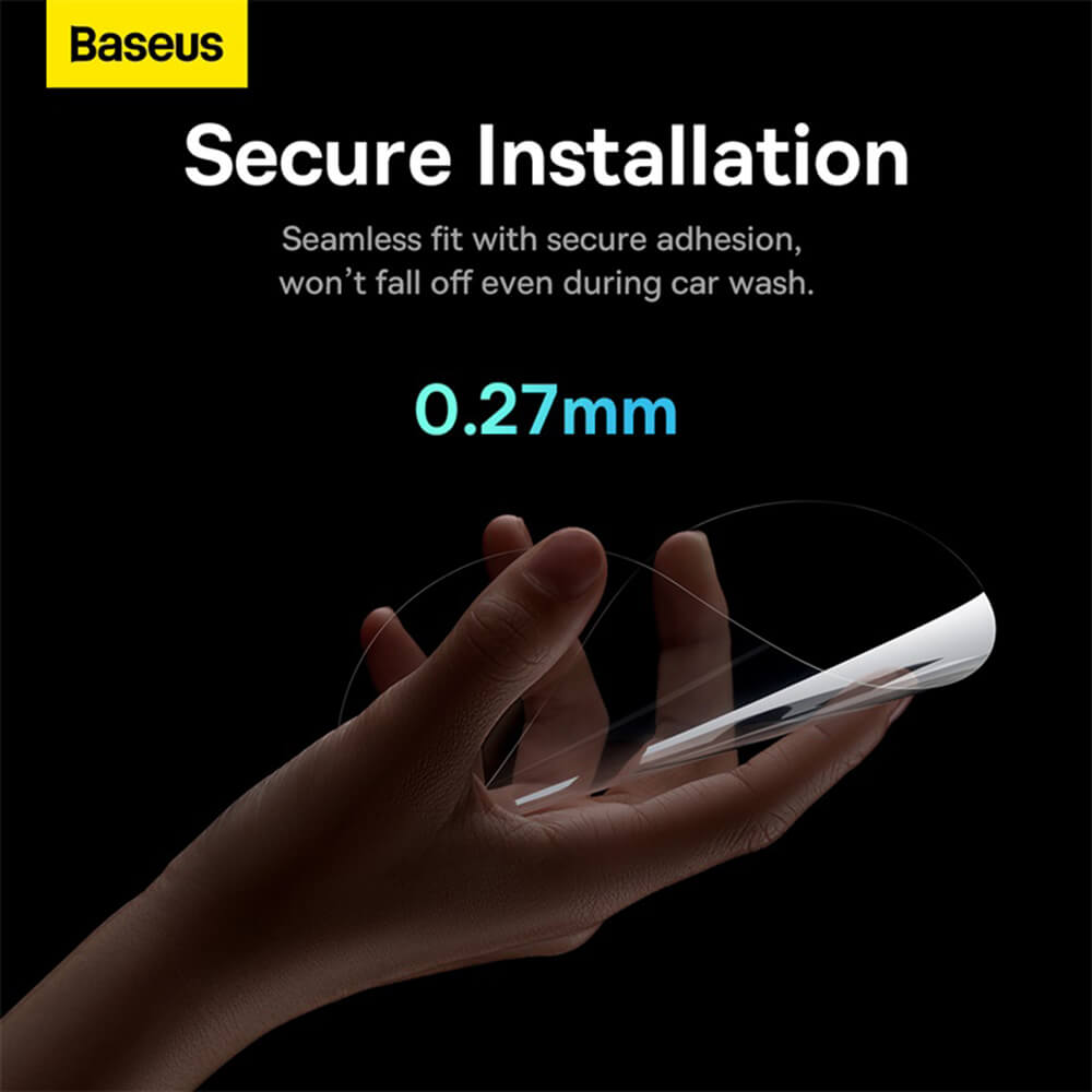 Baseus 0.27mm Rainproof Film ClearSight - Αδιάβροχες Μεμβράνες για Καθρέπτες Αυτοκινήτου - 2 Τεμάχια - Διάφανες