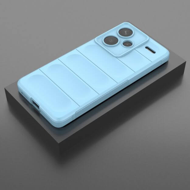 Techsuit Xiaomi Redmi Note 13 Pro+ 5G Magic Shield Θήκη Σιλικόνης TPU - Blue