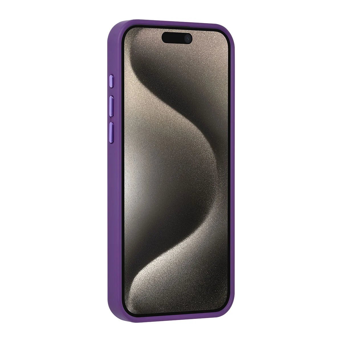 Tuniq iPhone 15 Pro Max - MagSafe Σκληρή Θήκη με Δαχτυλίδι Συγκράτησης - Purple