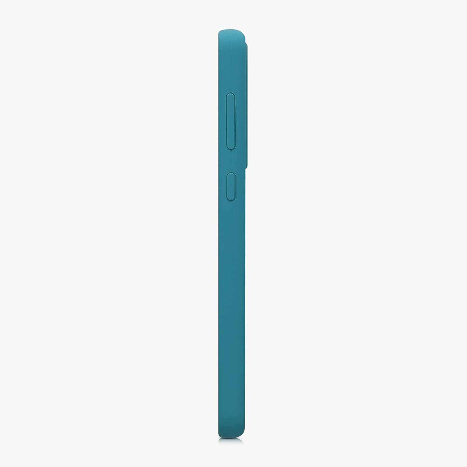 KW Samsung Galaxy A33 5G Θήκη Σιλικόνης Rubber TPU - Design Minimalist Mountain - White / Petrol - 58026.01