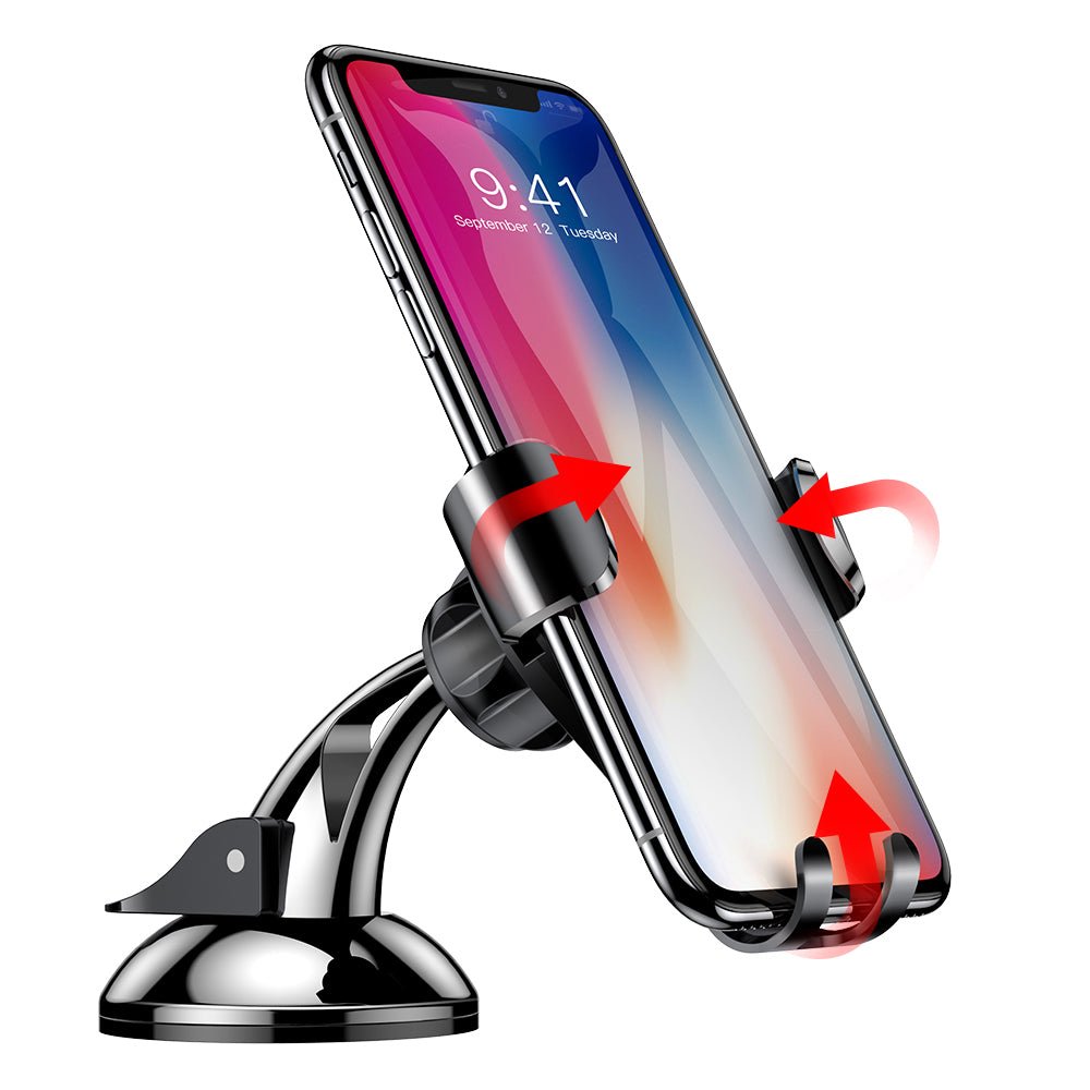 Baseus Osculum Gravity Car Mobile Holder - Universal Βάση Αυτοκινήτου - Black - SUYL - XP01