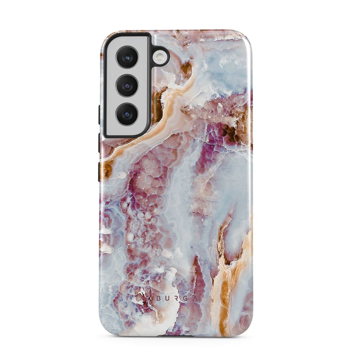 Burga Samsung Galaxy S22 Plus Fashion Tough Σκληρή Θήκη - Frozen Leaves