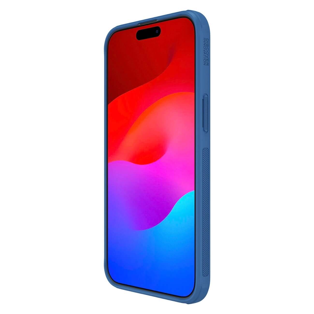 Nillkin iPhone 15 Pro Max Super Frosted Shield Pro Rugged Magnetic Σκληρή Θήκη με MagSafe - Blue