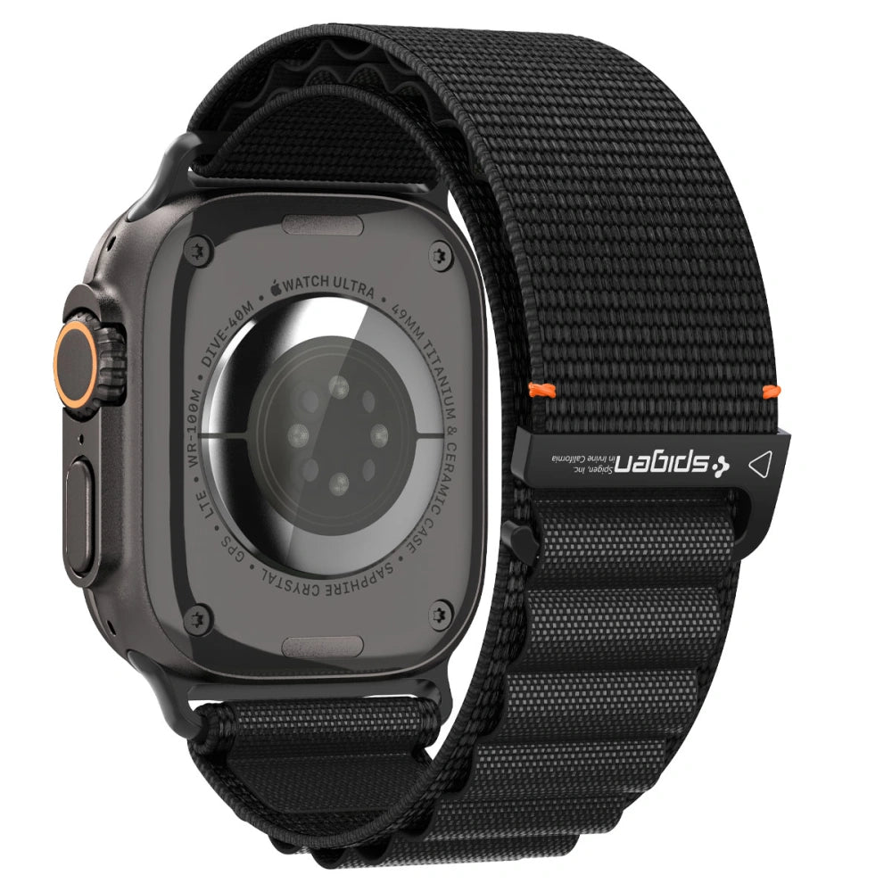 Spigen Λουράκι Apple Watch 8/9/10/11 - SE (1/2/3) - Ultra (1/2/3) – 44/45/46/49mm - WBF1 - Black