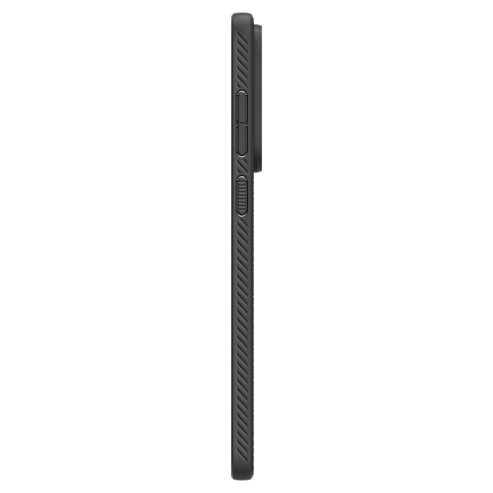 Spigen Samsung Galaxy S25 Edge - Liquid Air Θήκη Σιλικόνης - Matte Black