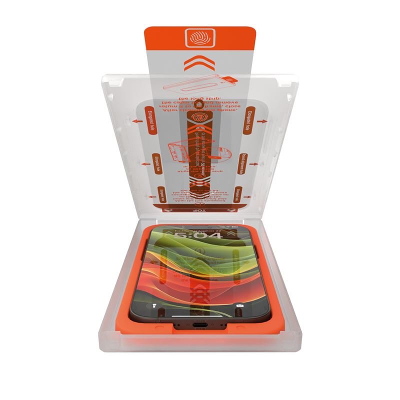 Mobile Origin iPhone 16e / 14 / 13 / 13 Pro Screen Guard 9H Αντιχαρακτικό Γυαλί Οθόνης με Κιτ Εγκατάστασης - 2 Τεμάχια - Clear