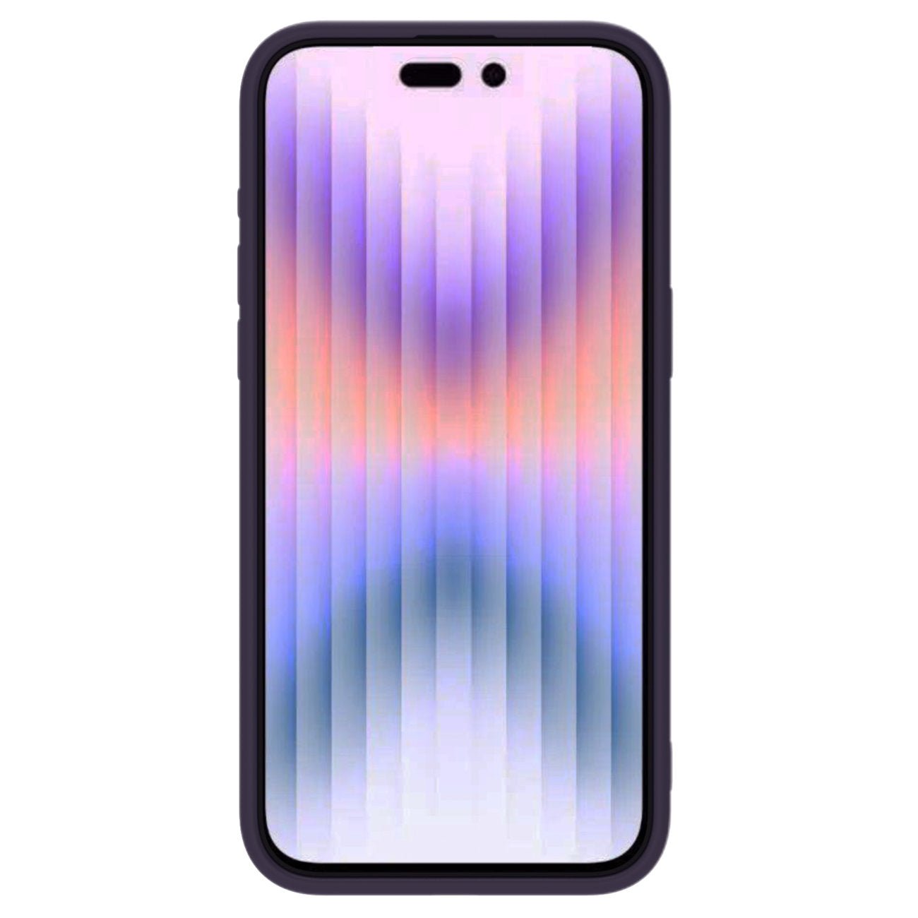 Nillkin iPhone 15 Pro Max CamShield Silky Θήκη Σιλικόνης με Κάλυμμα για την Κάμερα - Dark Purple