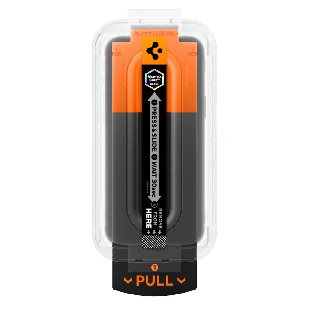 Spigen iPhone Air - Glas.TR EZ Fit Pro - 9H Αντιχαρακτικό Γυαλί Οθόνης - Privacy