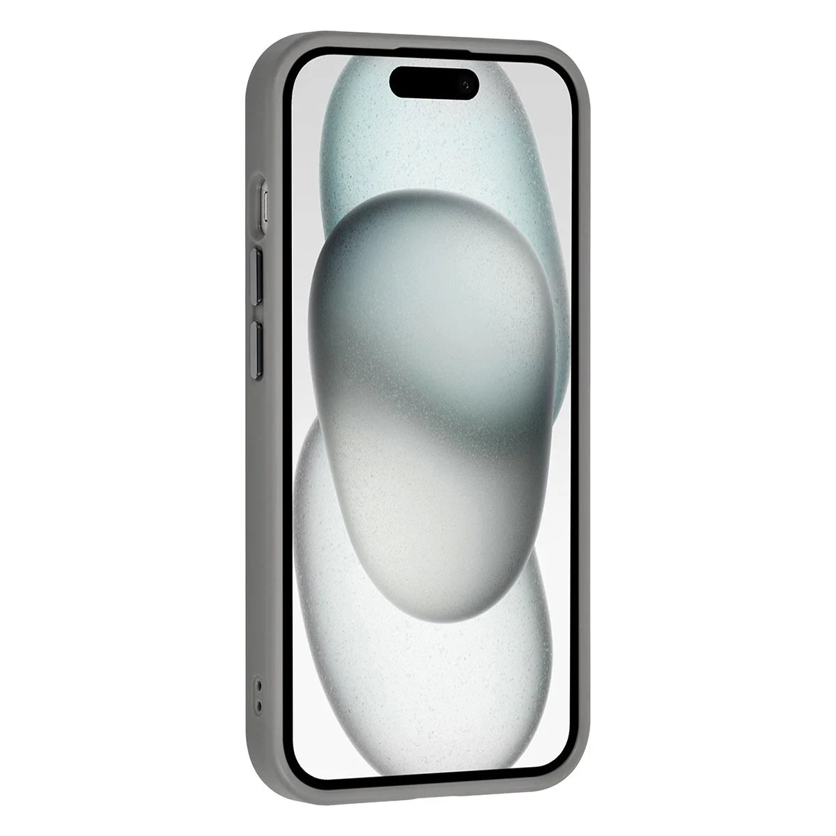 Tuniq iPhone 15 - Σκληρή Θήκη με Πλαίσιο Σιλικόνης - Γκρι / Διάφανο