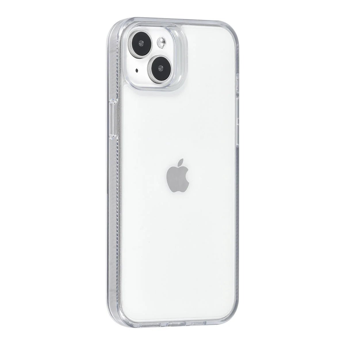 Tuniq iPhone 15 Plus / 14 Plus - Σκληρή Θήκη με Πλαίσιο Σιλικόνης - Ημιδιάφανο Λευκό / Διάφανο