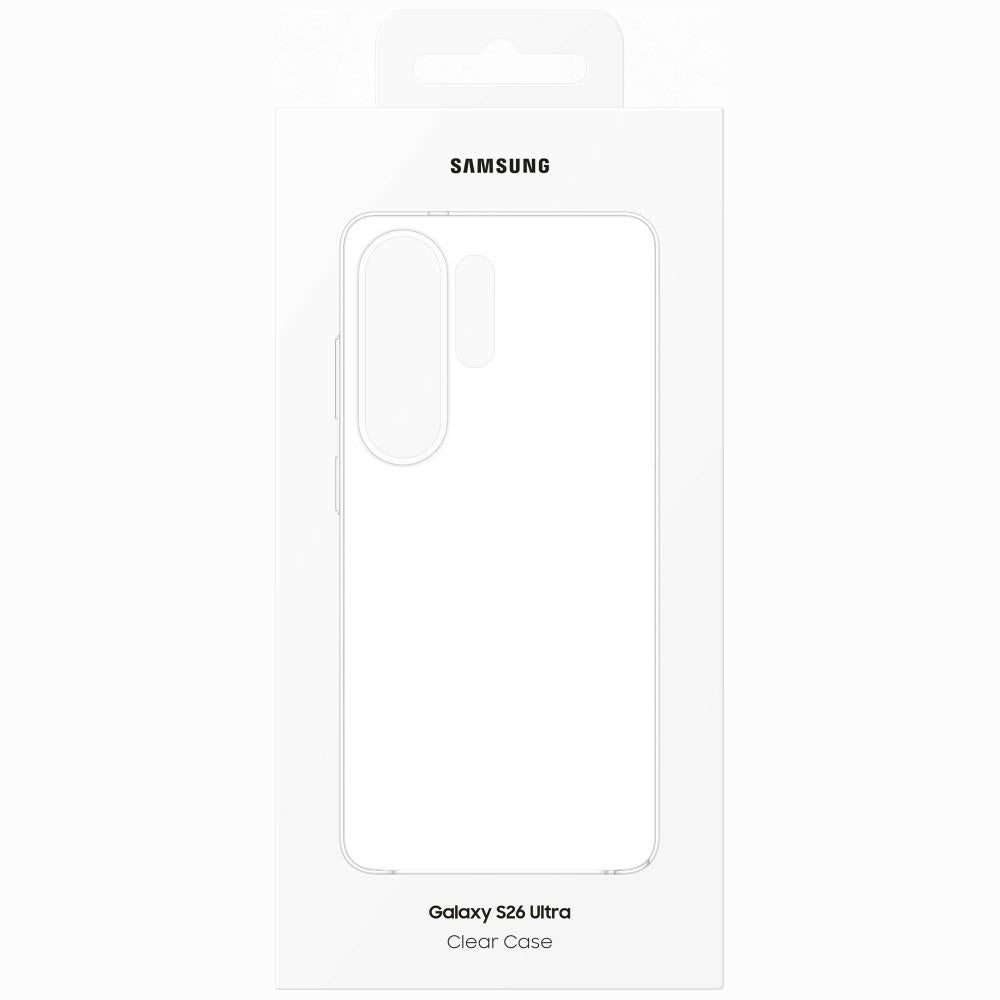 Samsung Galaxy S26 Ultra - Σκληρή Θήκη με Πλαίσιο Σιλικόνης - Clear Cover - Clear