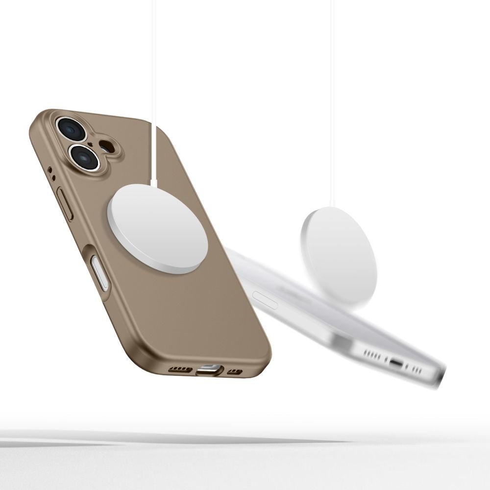 Tech - Protect iPhone 16 Liquid Silicone - MagSafe Θήκη Σιλικόνης TPU - Chocolate Brown