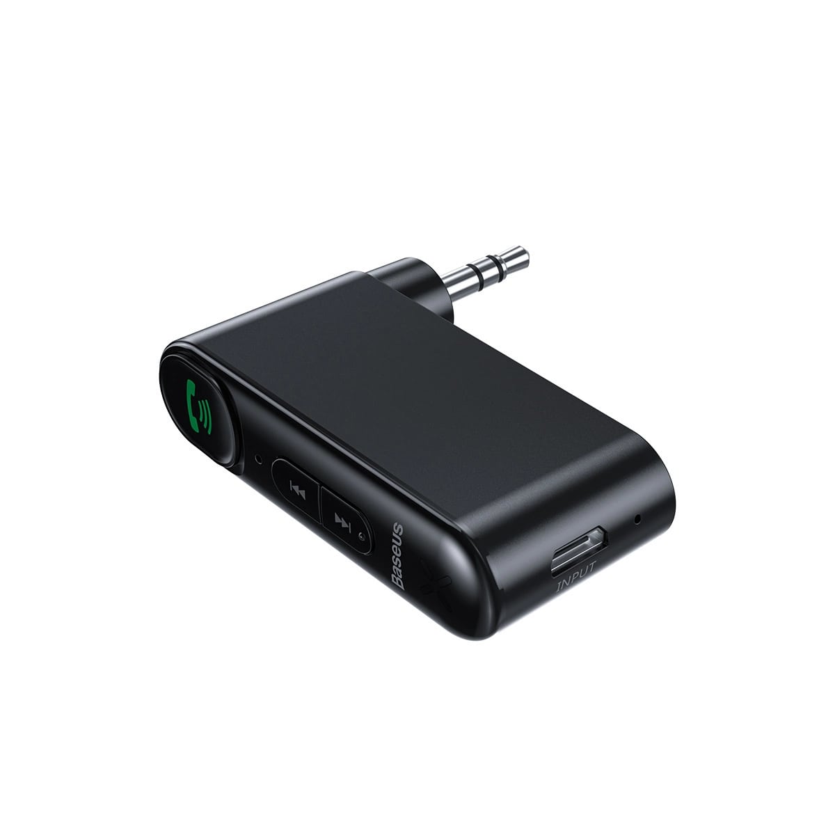 Baseus Type 7 AUX Wireless Receiver Overseas Edition Bluetooth 5.0 για Αναπαραγωγή Μουσικής / Κλήσεις στο Αυτοκίνητο - Black - BSBA - 02