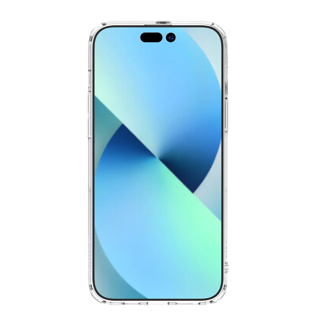 Nillkin iPhone 15 Pro Max Nature Pro - Σκληρή Θήκη με Πλαίσιο Σιλικόνης - Διάφανη