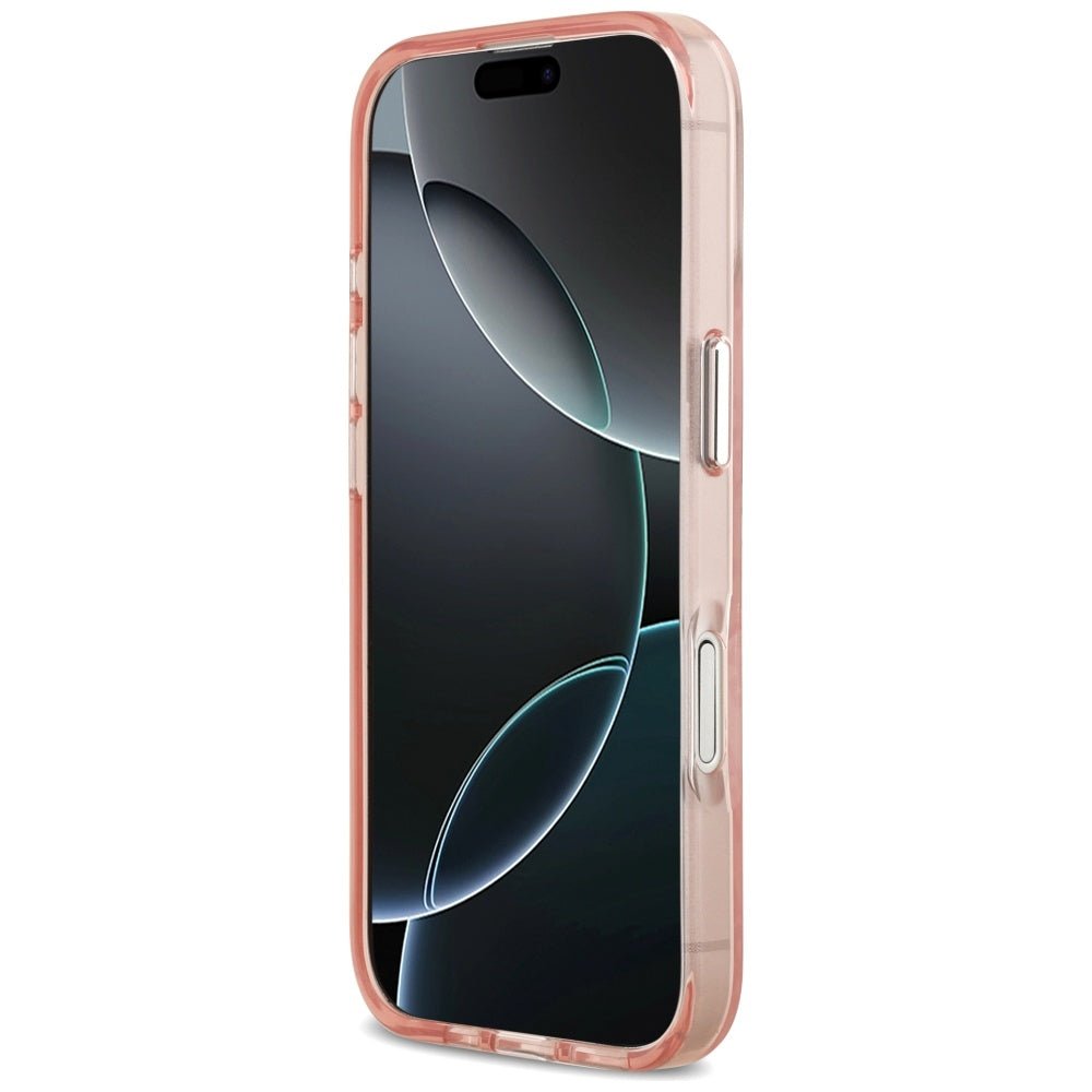 Karl Lagerfeld iPhone 17 - IML Choupette Head Logo MagSafe - Σκληρή Θήκη με Πλαίσιο Σιλικόνης - Pink - KLHMP17SHMKBCHOP