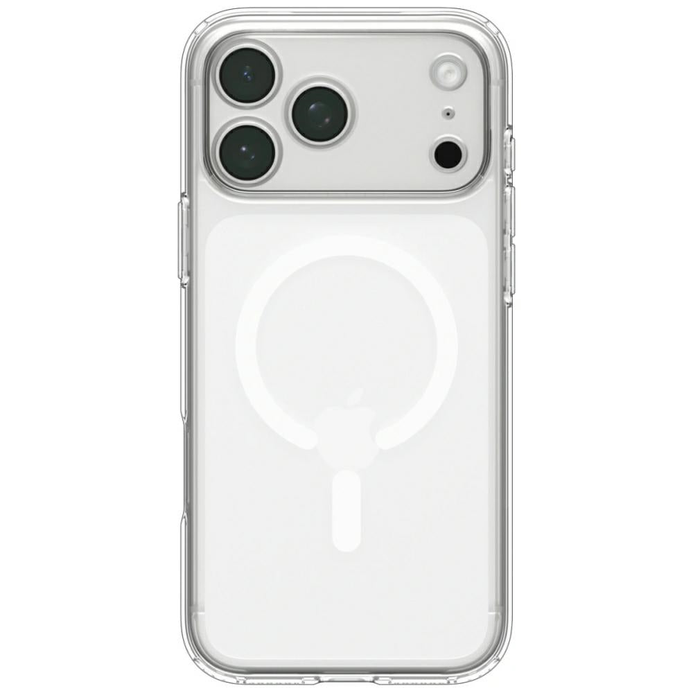 Spigen iPhone 18 Pro / iPhone 17 Pro - Σκληρή Θήκη με Πλαίσιο Σιλικόνης Και MagSafe - Ultra Hybrid Mag - Frost White