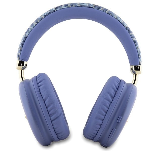 Guess Over - Ear Gcube Metallic Script Logo - Ασύρματα Bluetooth Ακουστικά - Purple