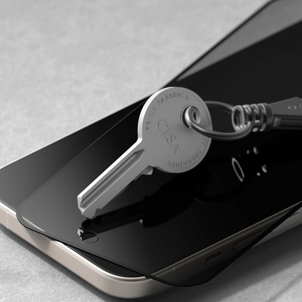 Ringke iPhone 15 TG Glass 0.3mm 2.5D 9H Tempered Glass Αντιχαρακτικό Γυαλί Οθόνης - Privacy