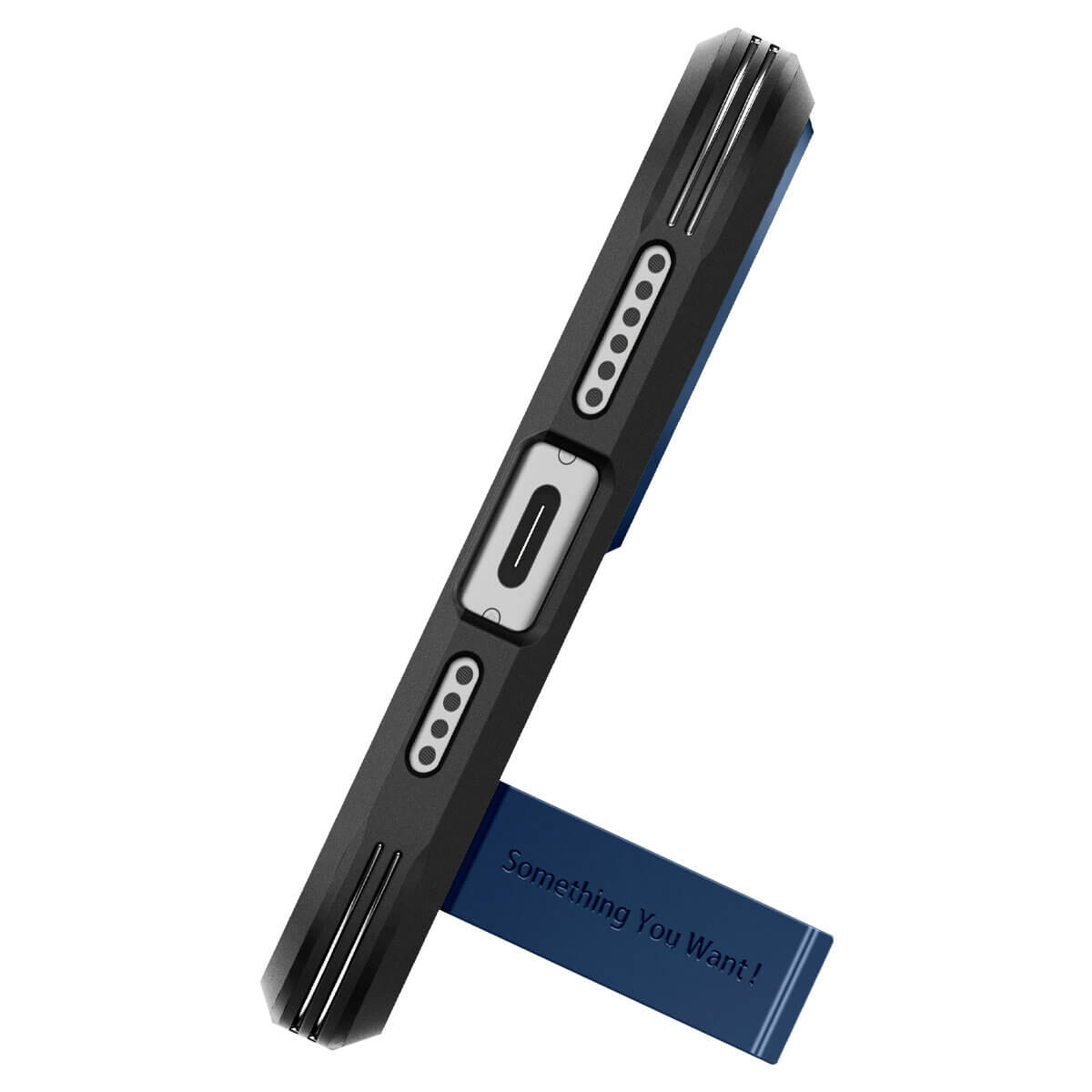 Spigen iPhone 15 Plus Tough Armor Mag Σκληρή Θήκη με MagSafe - Navy Blue