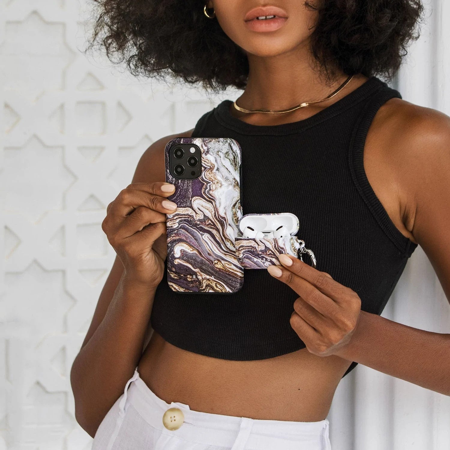 Burga iPhone 14 Plus Fashion Tough Σκληρή Θήκη - Nostalgia Feeling