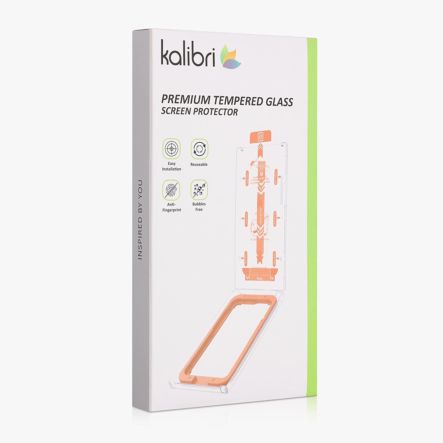 Kalibri iPhone 14 Pro Max - Full Screen Αντιχαρακτικό Γυαλί Οθόνης - 2 Τεμάχια - Διάφανα - 59261.1