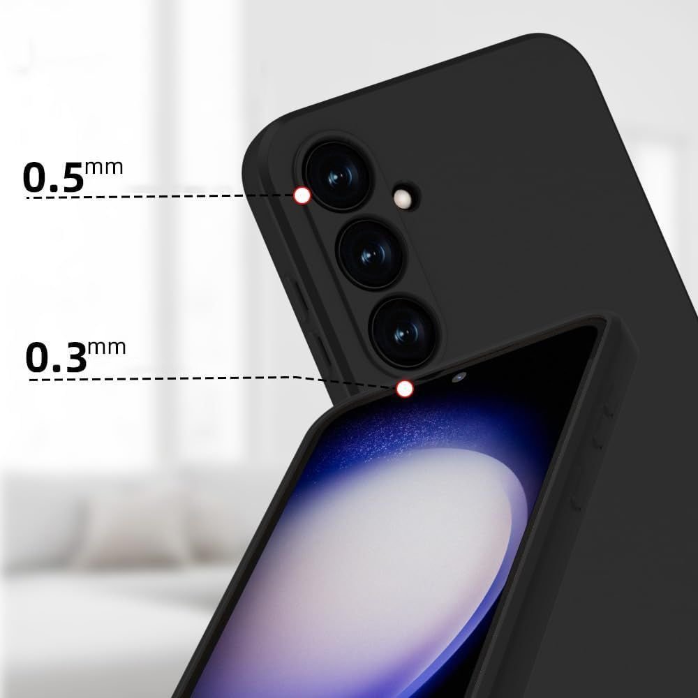 Tech - Protect Samsung Galaxy A15 4G / A15 5G Icon Θήκη Σιλικόνης Rubber TPU - Black