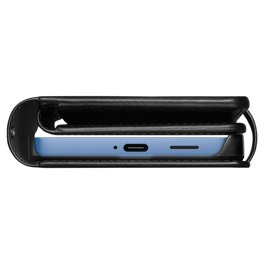 Spigen Samsung Galaxy S25 Plus Wallet S Θήκη Πορτοφόλι από Δερματίνη - Black