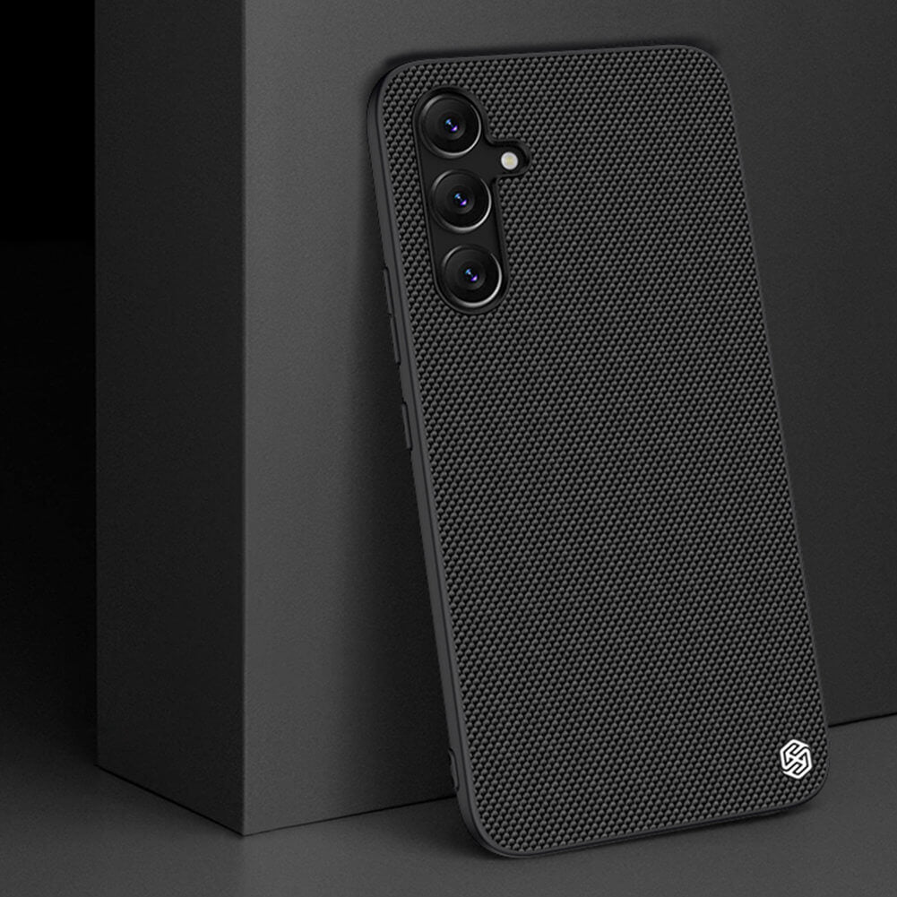 Nillkin Samsung Galaxy A54 5G Textured Case Σκληρή Θήκη με Πλαίσιο Σιλικόνης - Black