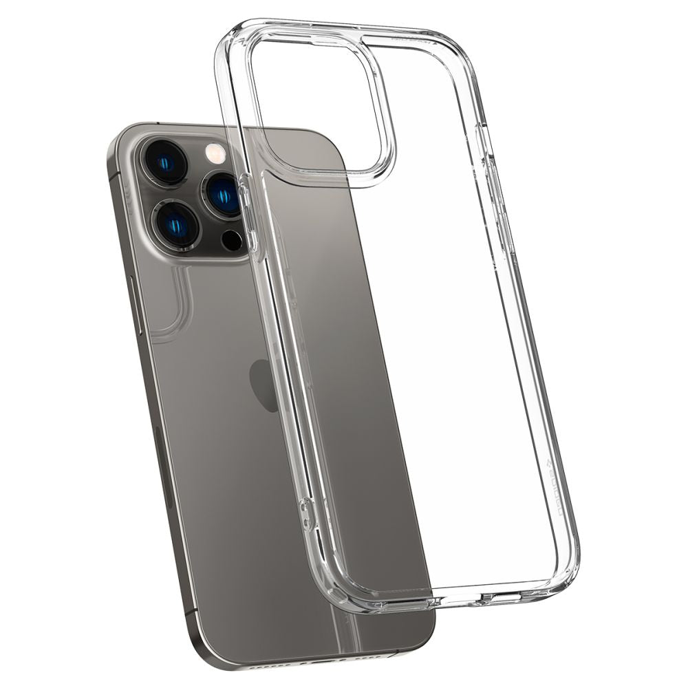 Spigen iPhone 14 Pro Ultra Hybrid Σκληρή Θήκη με Πλαίσιο Σιλικόνης - Crystal Clear