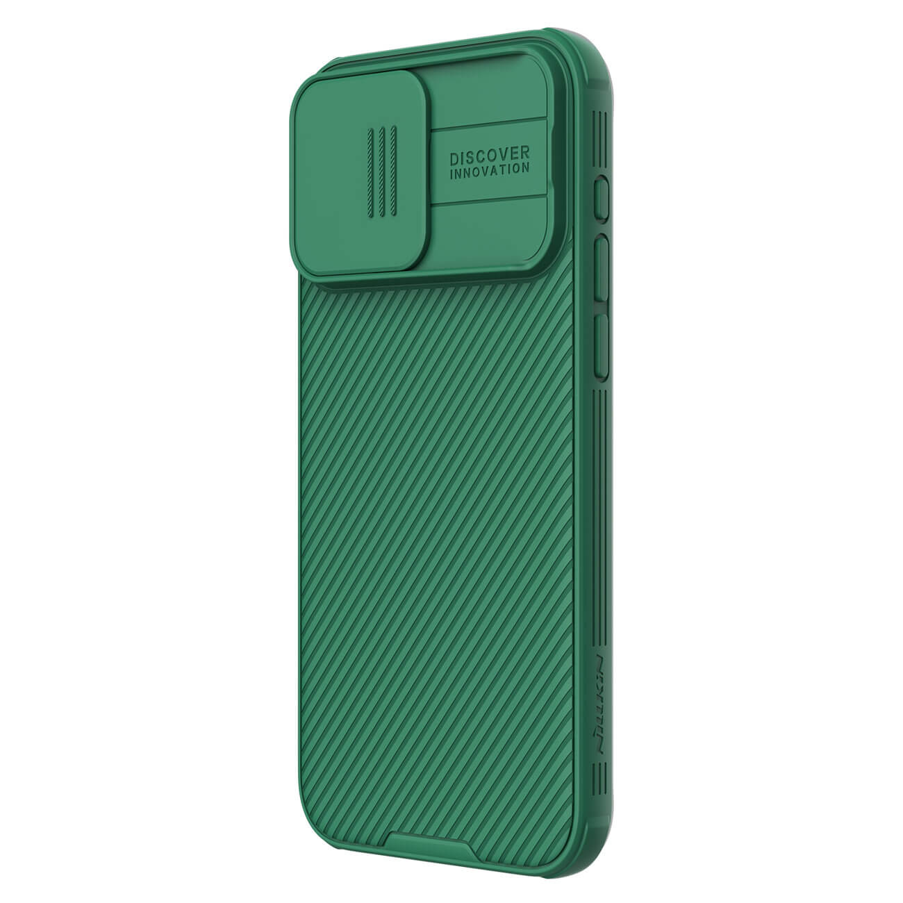 Nillkin iPhone 15 Pro Max CamShield Pro Magnetic Σκληρή Θήκη με Κάλυμμα για την Κάμερα και MagSafe - Green