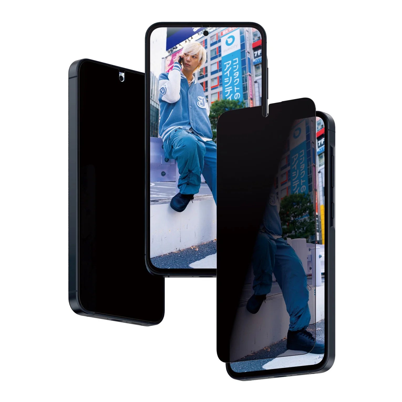 PanzerGlass Samsung Galaxy A55 5G Ultra - Wide Fit Privacy Easy Aligner Αντιχαρακτικό Γυαλί Οθόνης - Black