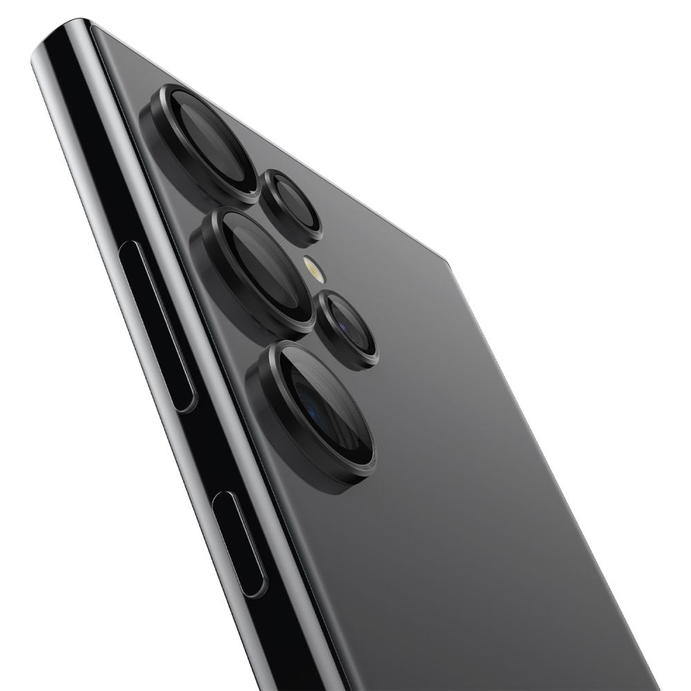 Spigen Samsung Galaxy S24 Ultra Optik.TR EZ Fit Αντιχαρακτικό Γυαλί για την Κάμερα - 2 Τεμάχια - Black