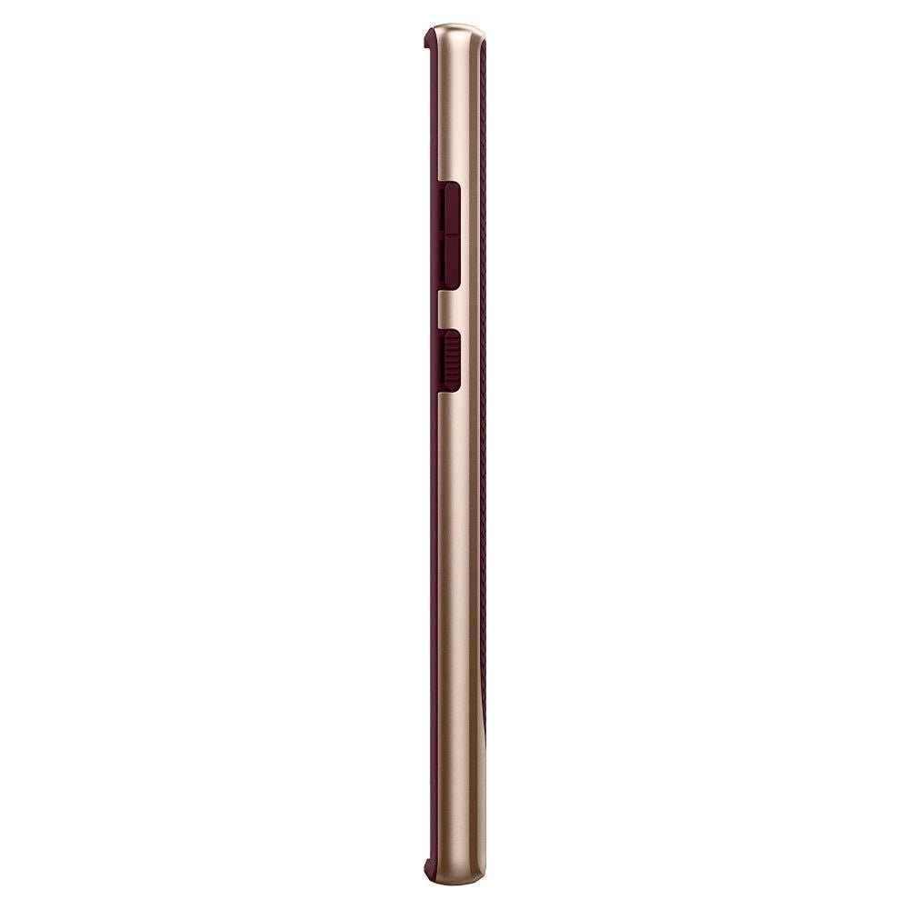 Spigen Samsung Galaxy S22 Ultra Neo Hybrid Θήκη με Σκληρό Πλαίσιο - Burgundy