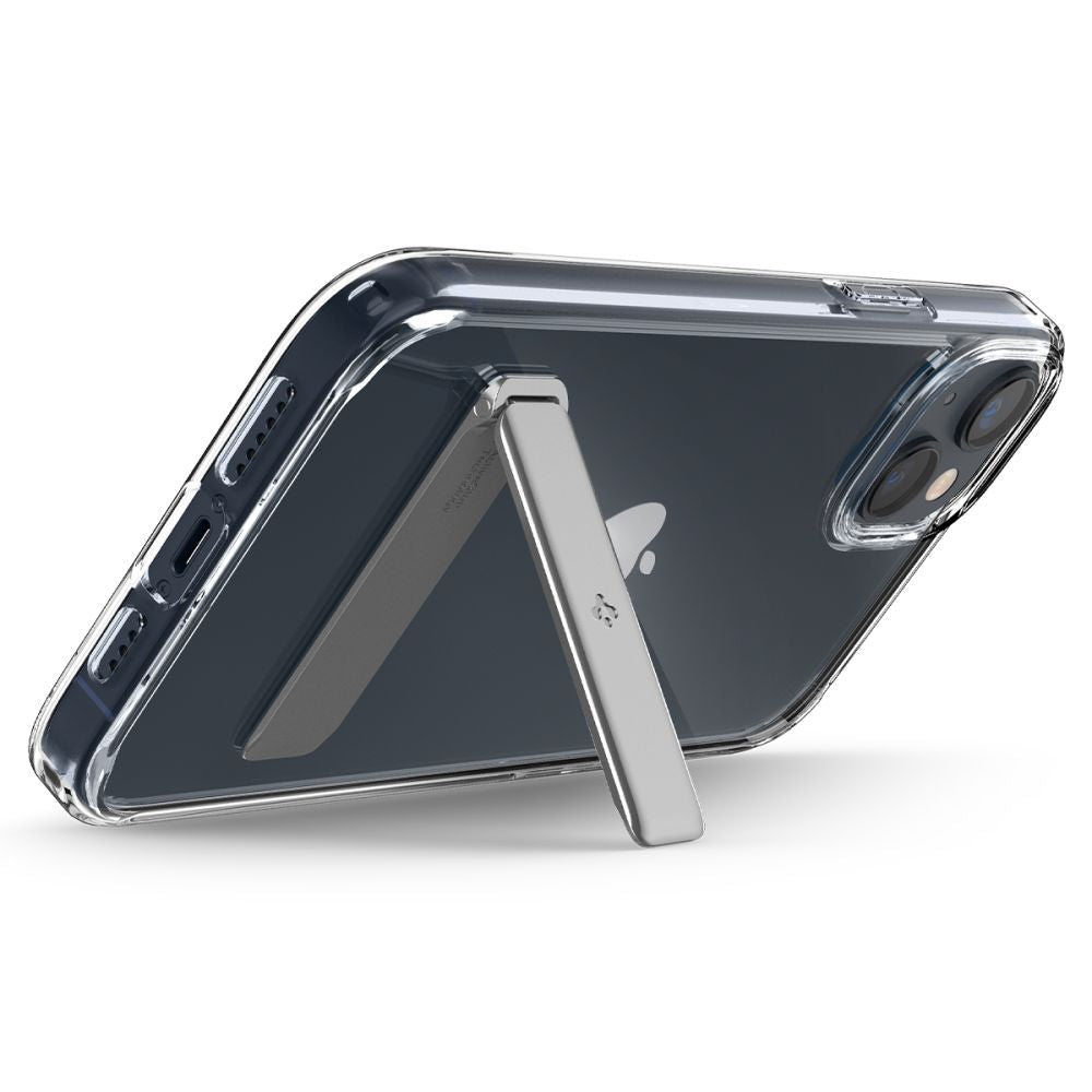 Spigen iPhone 14 Plus / iPhone 15 Plus Ultra Hybrid S Σκληρή Θήκη με Πλαίσιο Σιλικόνης - Crystal Clear