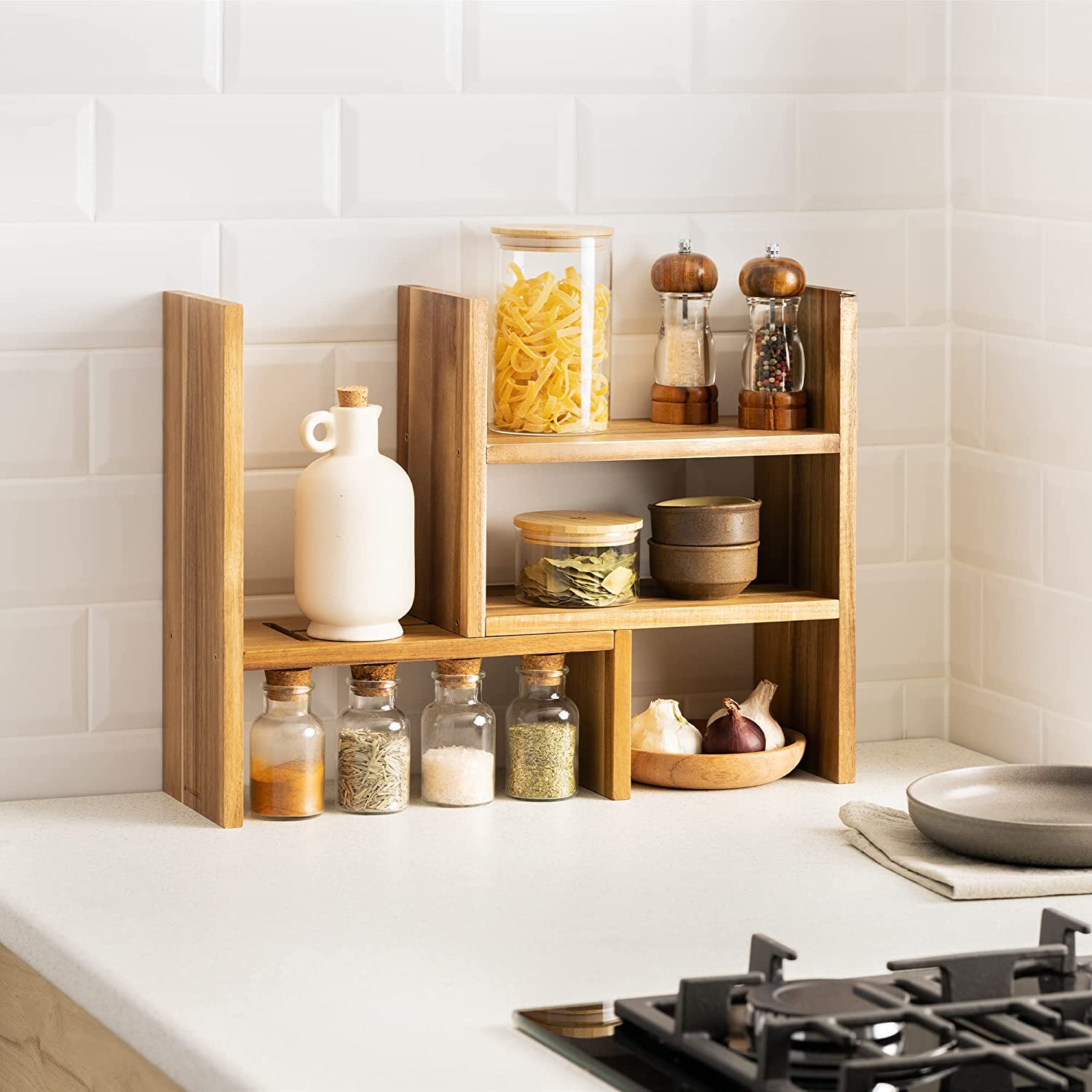 Navaris Βάση Οργάνωσης Γραφείου από Μπαμπού - Natural - 54165.05