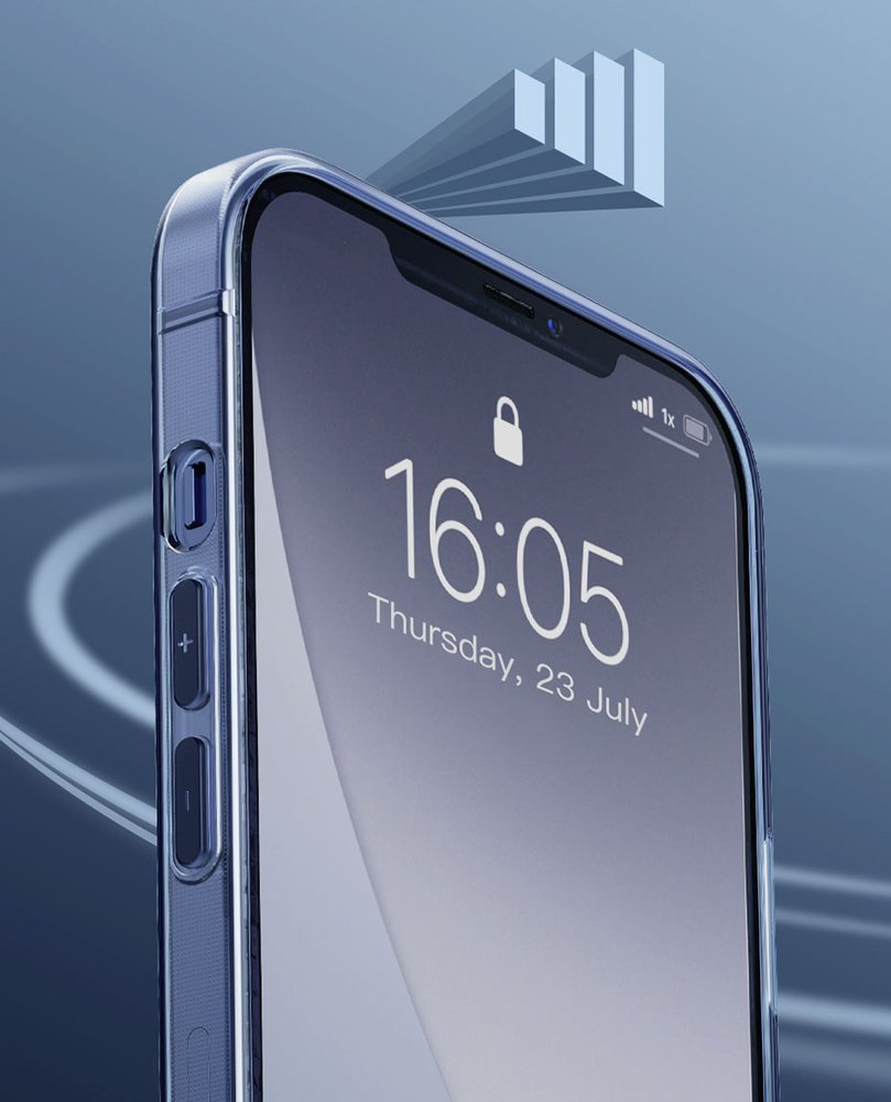 Baseus Simple Series TPU Case for iPhone 12 Pro Max - Διάφανη - ARAPIPH67N - 02