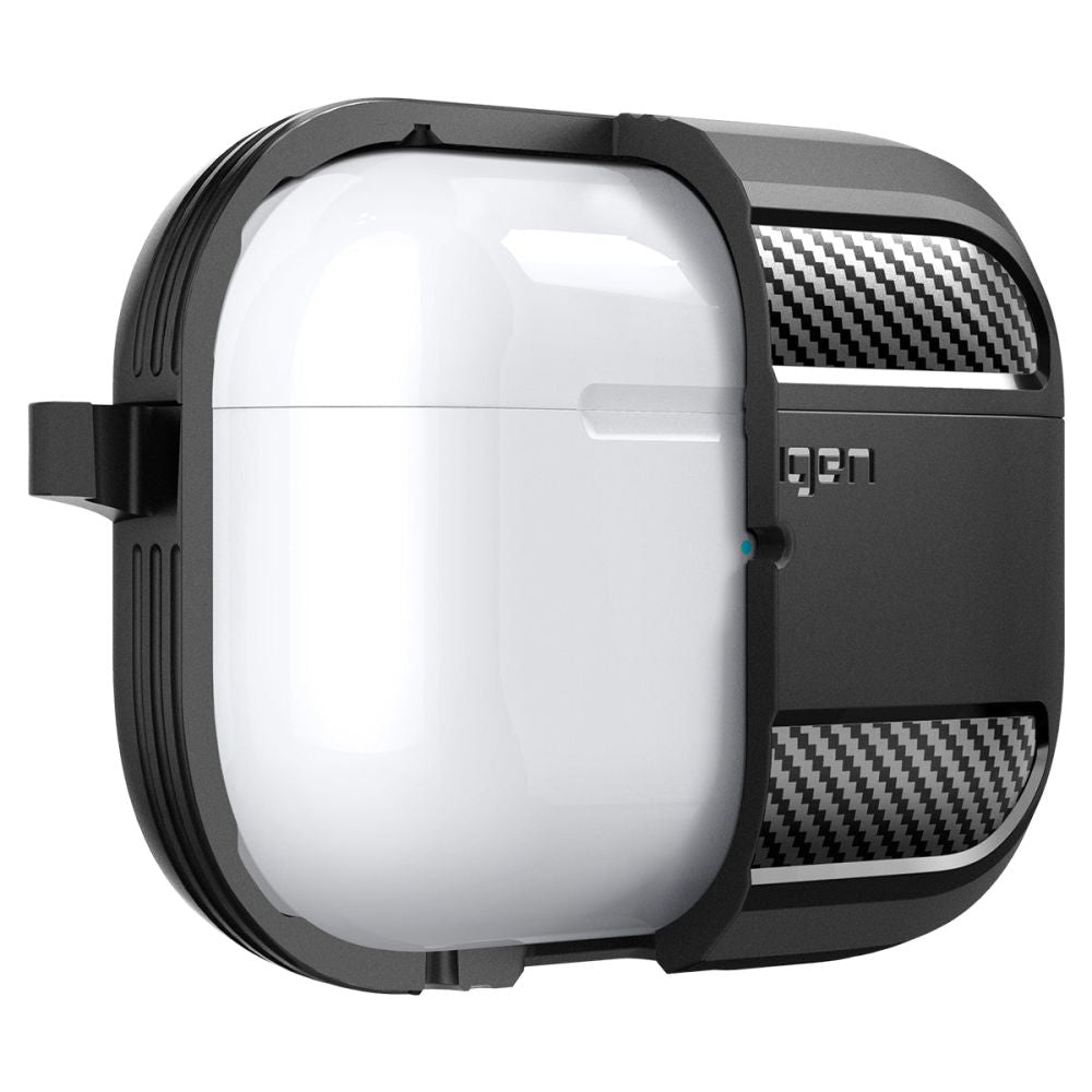 Spigen AirPods Pro 1 / 2 Θήκη Σιλικόνης - Rugged Armor - Matte Black