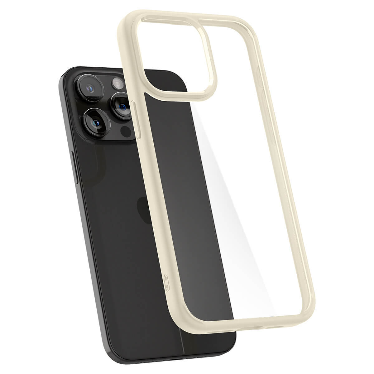 Spigen iPhone 15 Pro Max Ultra Hybrid Σκληρή Θήκη με Πλαίσιο Σιλικόνης - Mute Beige